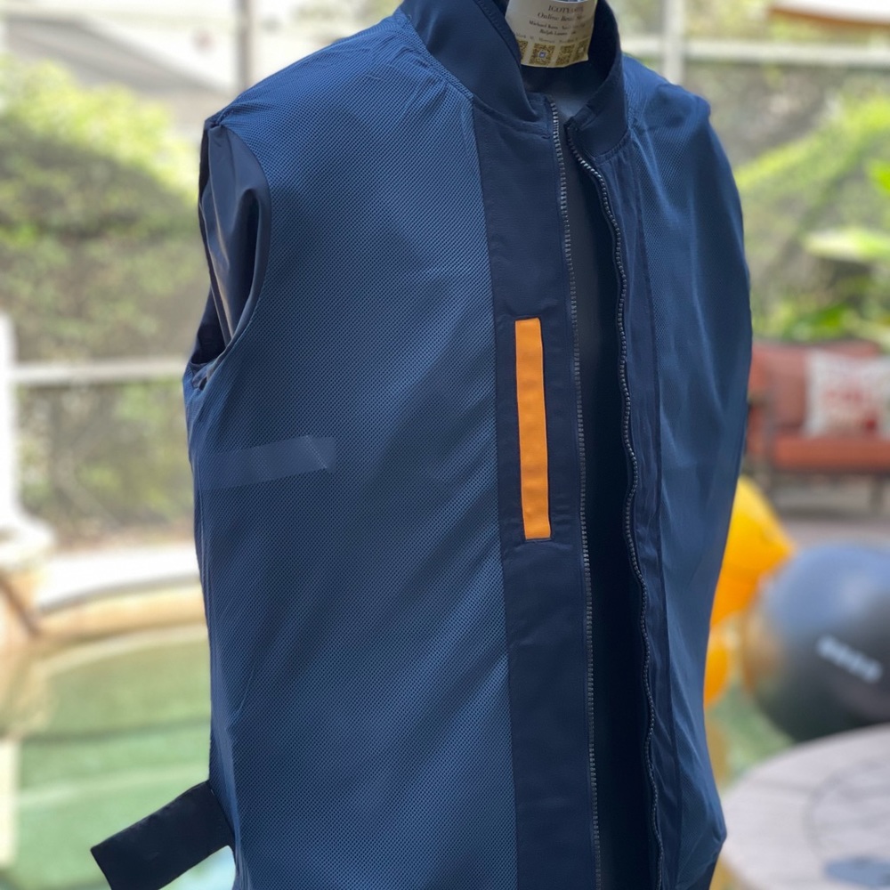 TIMBERLAND HR FULL-ZIP COTTON THERMAL BOMBER JACKET - Picture 8 of 11
